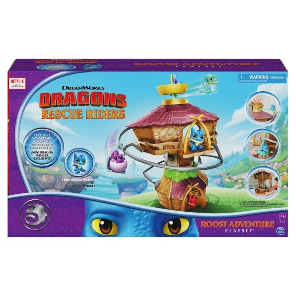 Dragons Rescue Riders Roost Adventure Playset - 6060117-T